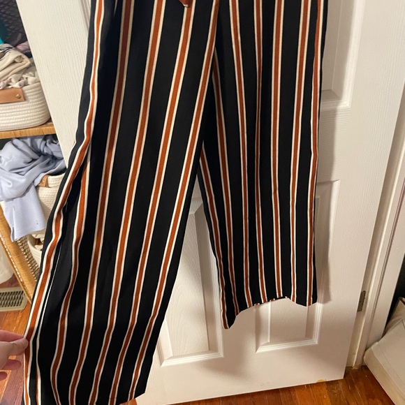 High waist wide leg tie front pants | Altard State - Picture 2 of 3